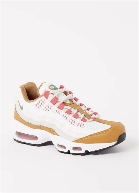 nike air max wit dames bijenkorf|Nike Air Max 95 sneaker met leren details • Wit • de Bijenkorf.